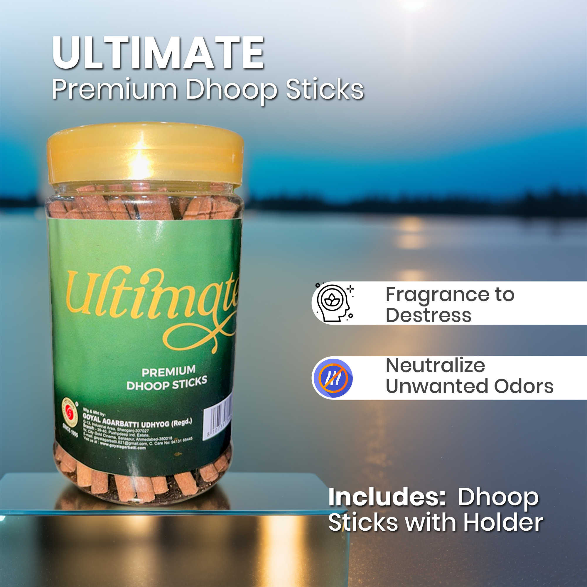 Ultimate : Premium Dhoop sticks by Goyal Agarbatti Udyog