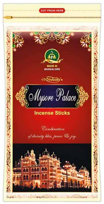Mysore Palace Incense Sticks by Misbah Fragrances