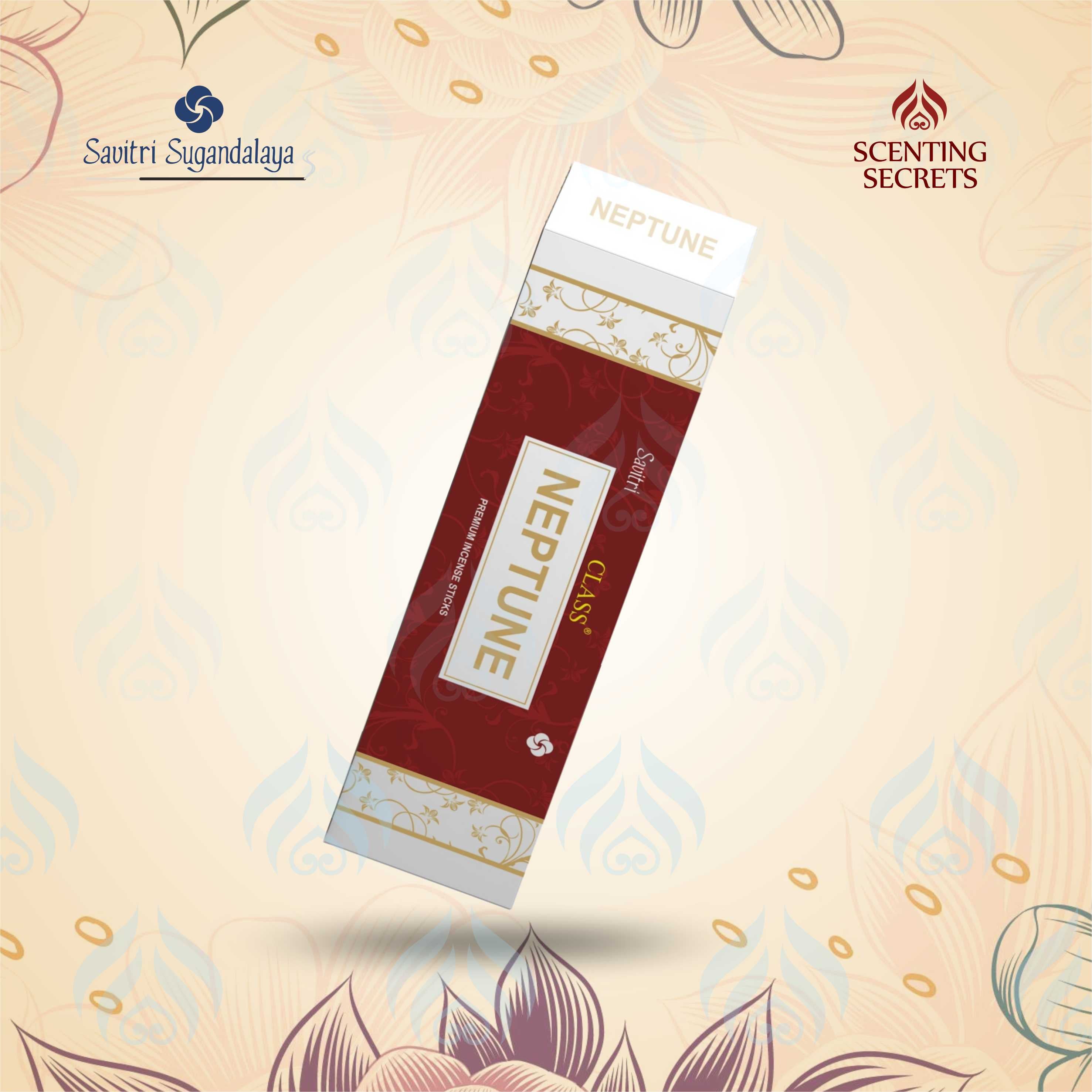 Neptune Premium Incense Sticks | Class Collection | Savitri Sugandalaya