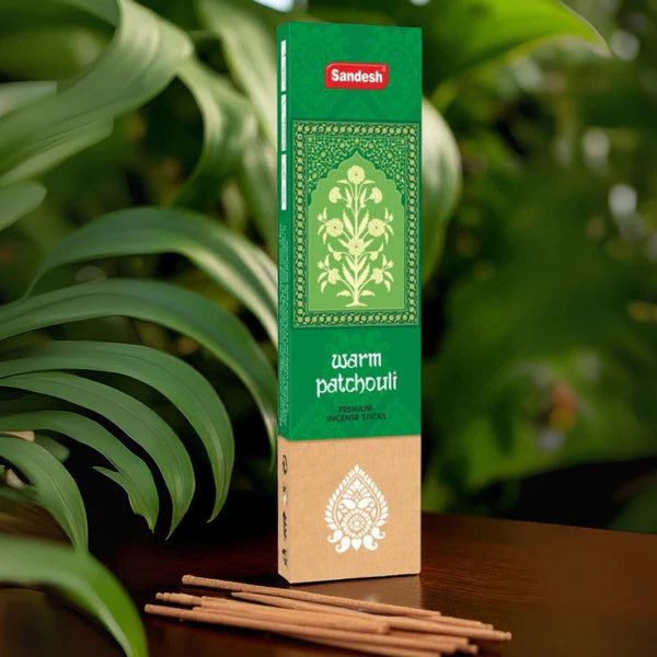 Sandesh Agarbathi | Classic Collection | Warm Patchouli