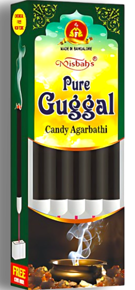 Pure Guggal Candy incense dhoop sticks by Misbah fragrances