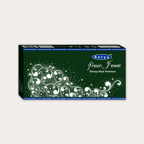 Green Jewel Premium Dhoop Sticks by Satya