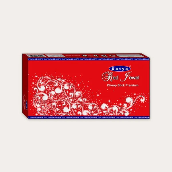 Red Jewel Premium Dhoop Sticks by Satya
