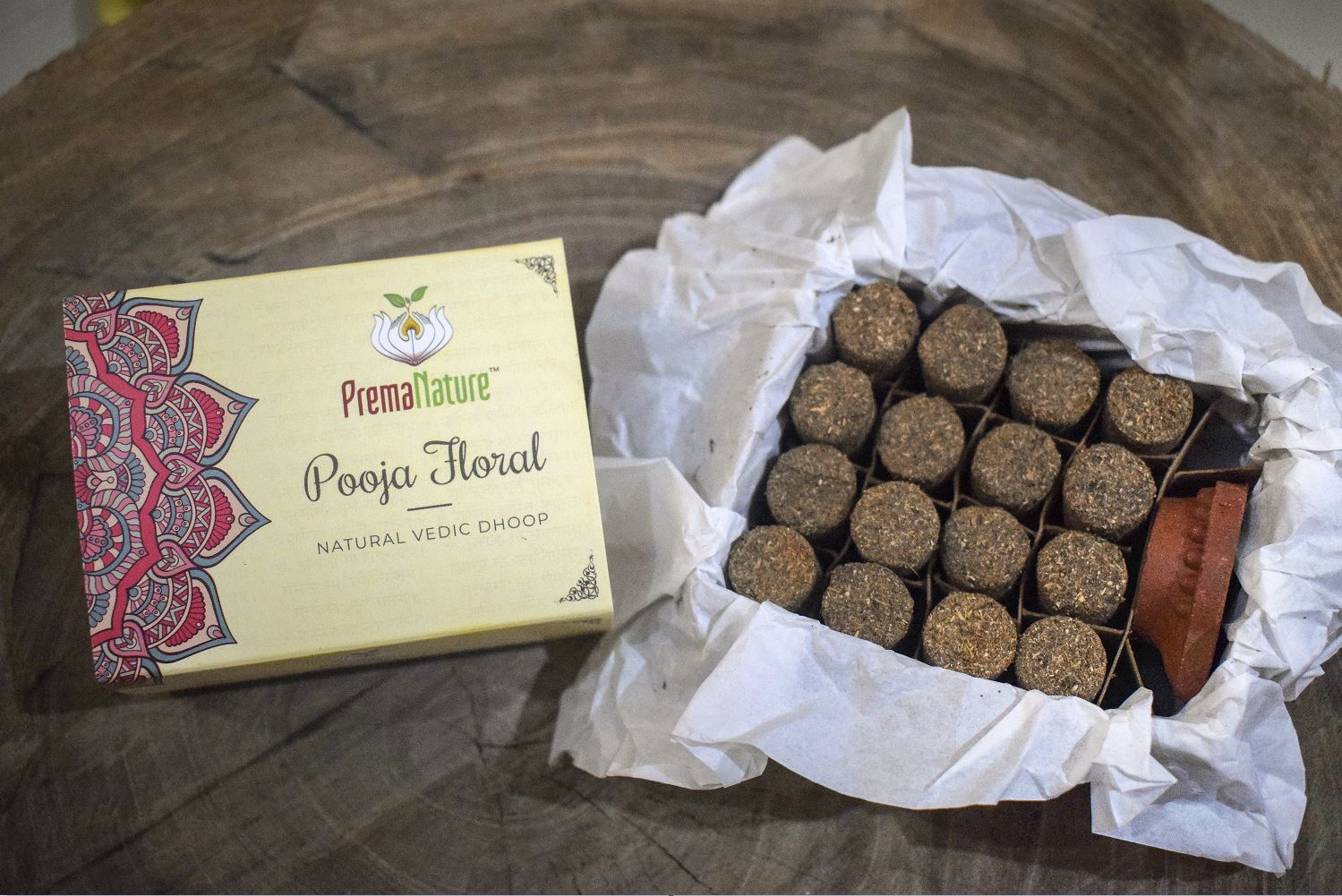 Pooja Floral - Dhoop Sticks from PremaNature