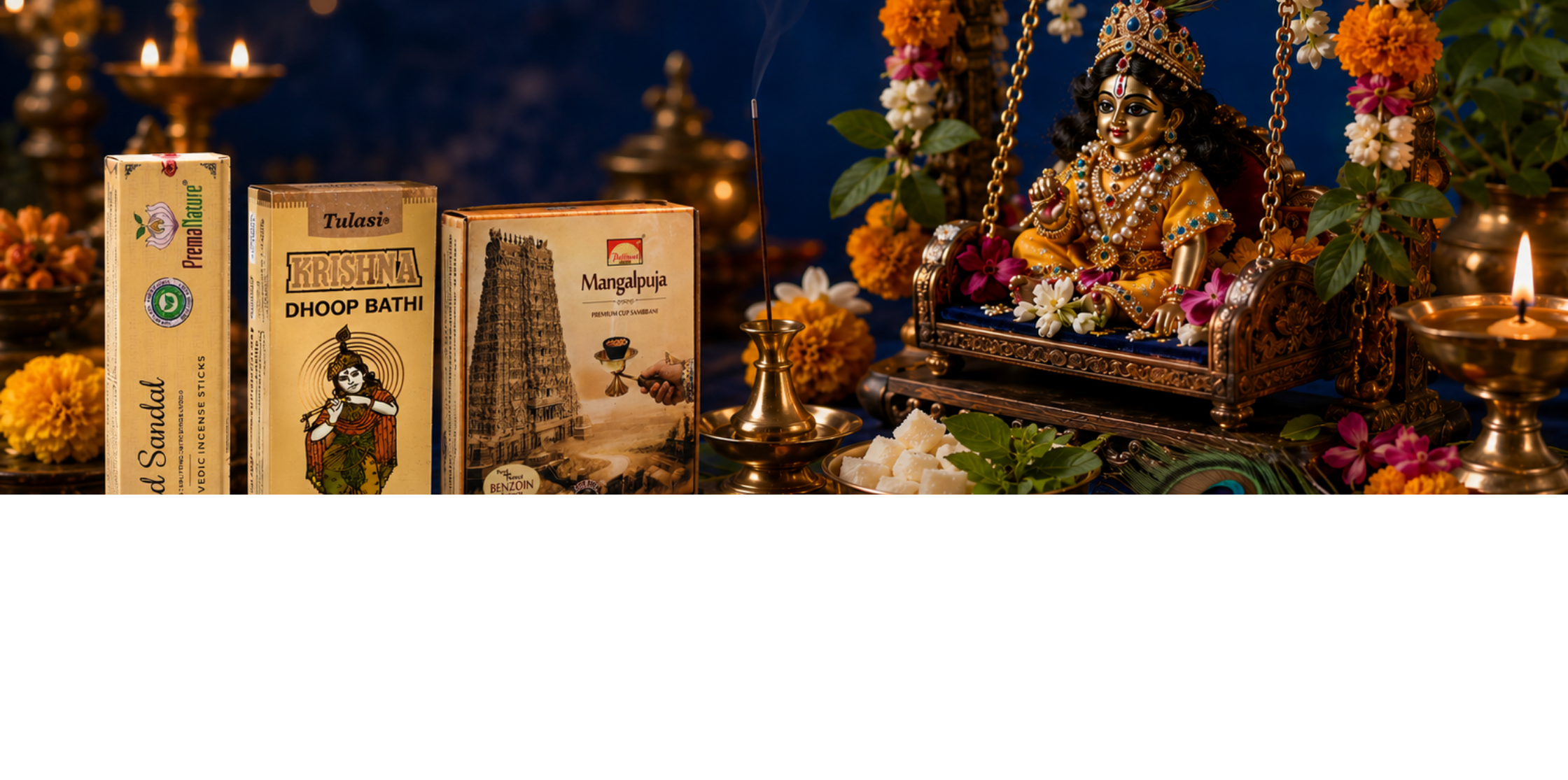 Janmashtami Puja Samagri List 2026: Home Checklist and Incense Guide