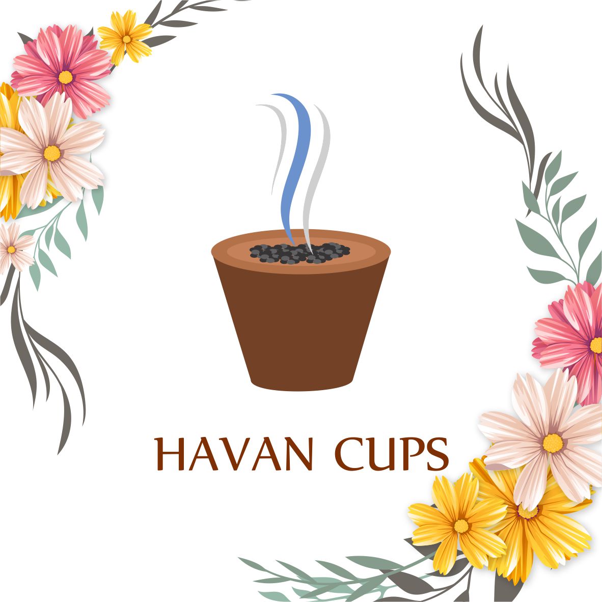 Havan cups Sambrani cups benzoin cups