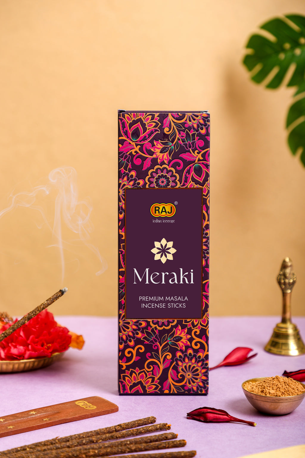 Meraki Premium Masala Incense Sticks by Raj Fragrances