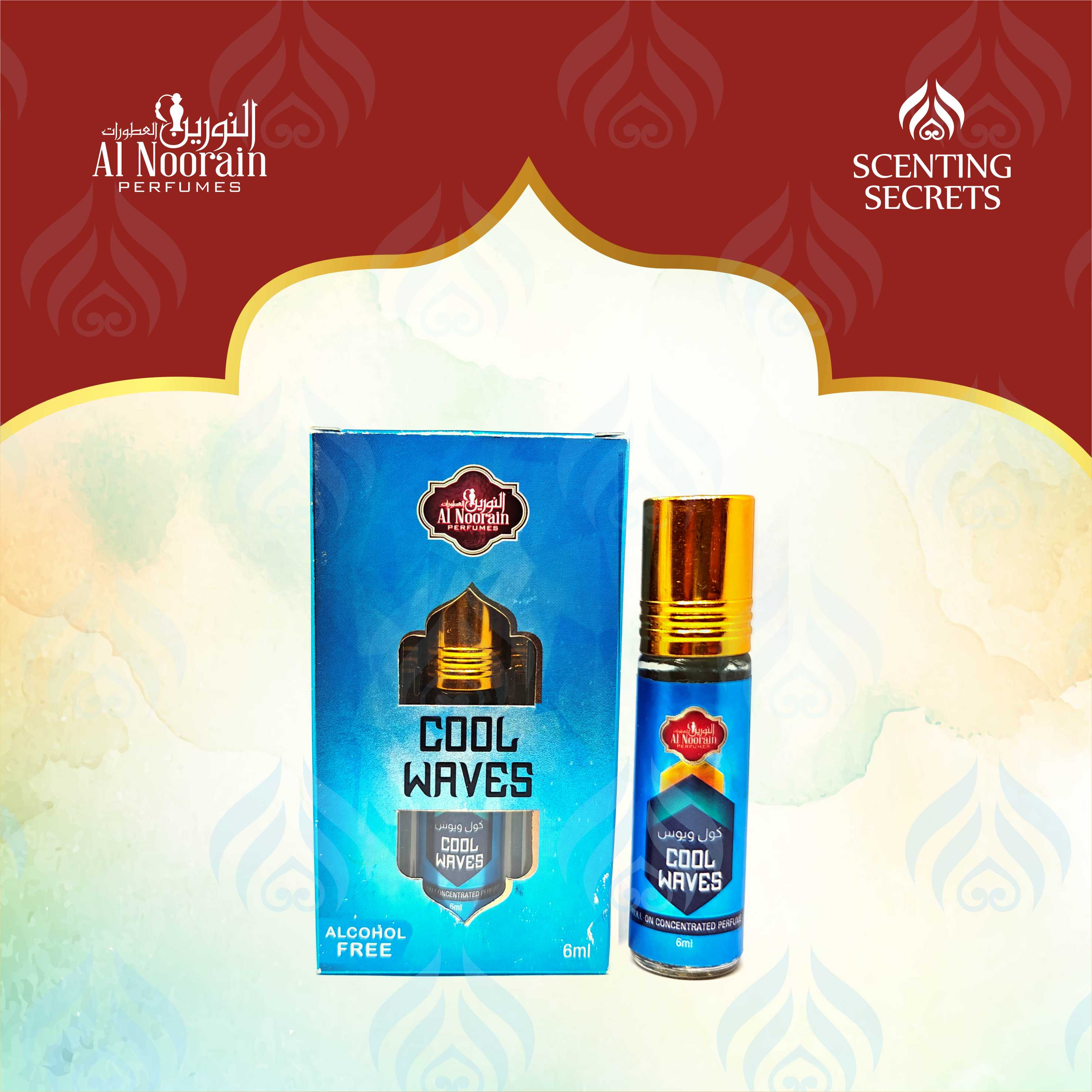 Cool waves - Alcohol free attar by Al Noorain