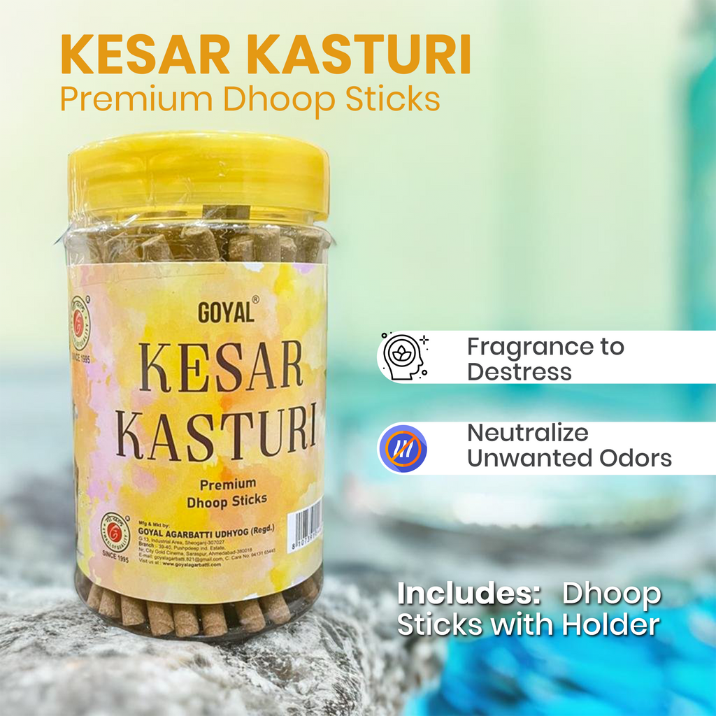 Kesar Kasturi Premium Dhoop sticks by Goyal Agarbatti Udyog