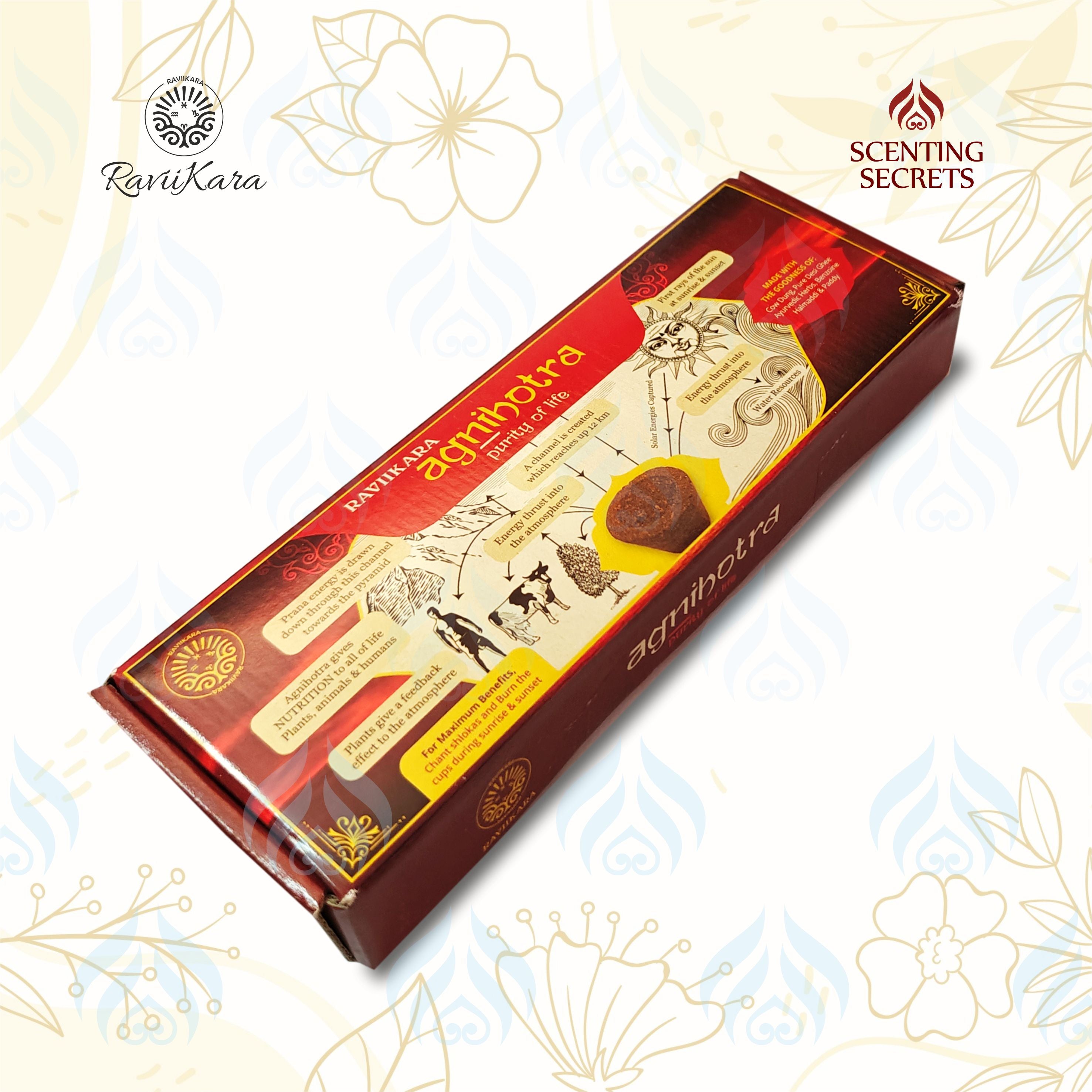 Agnihotra Premium dhoop sticks by Raviikara