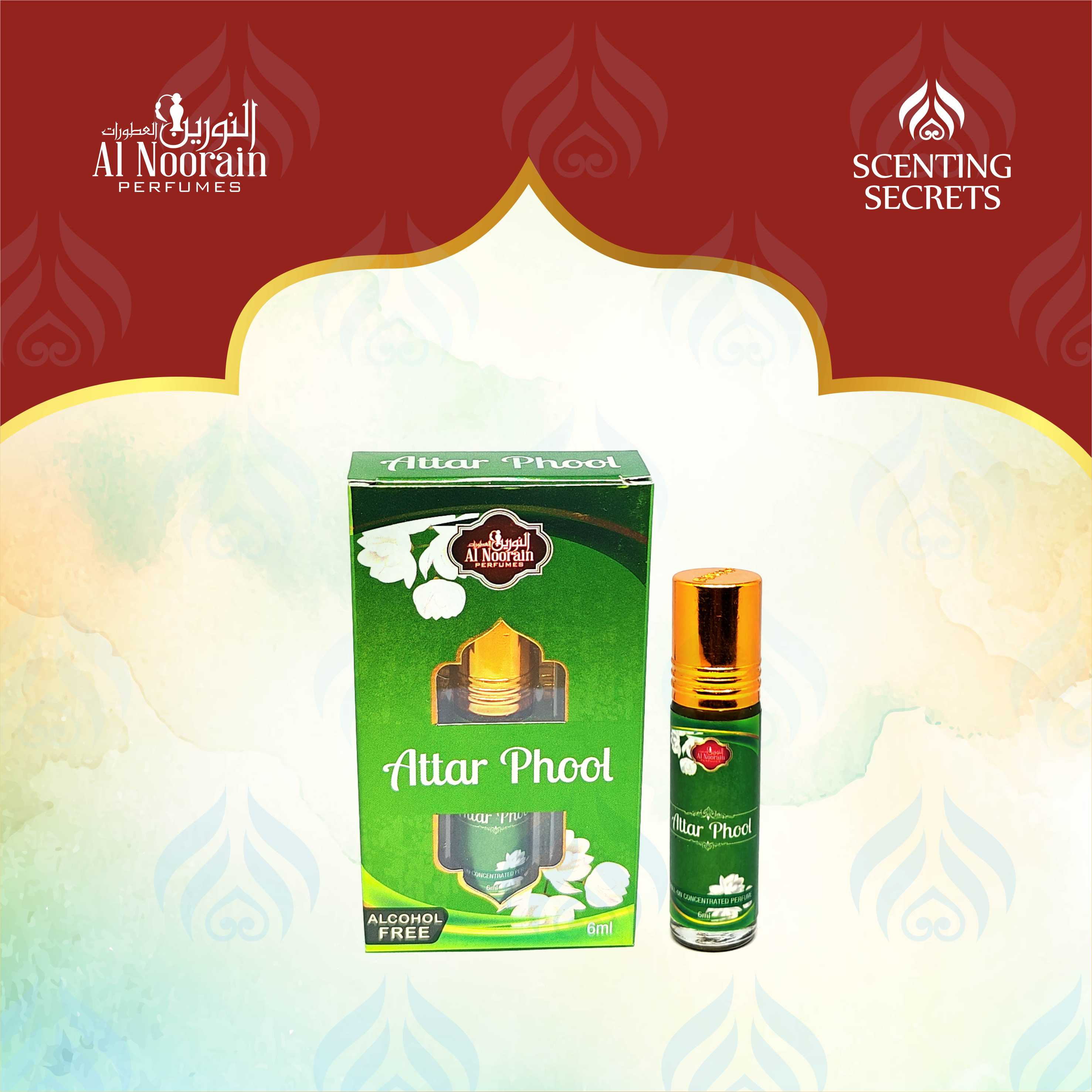 Attar Phool - Alcohol free Roll on by Al Noorain