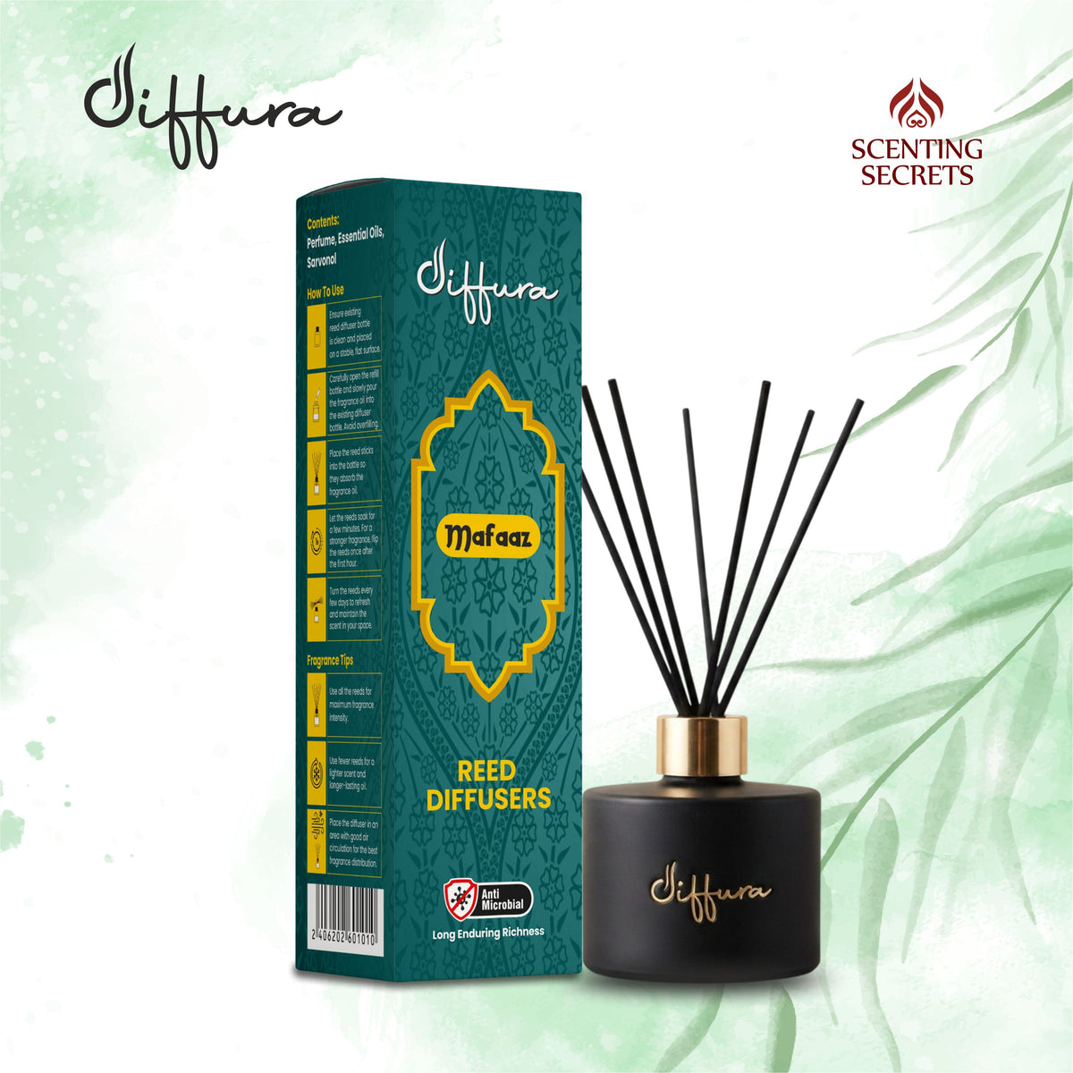 Diffura | Mafaz | Reed diffusers