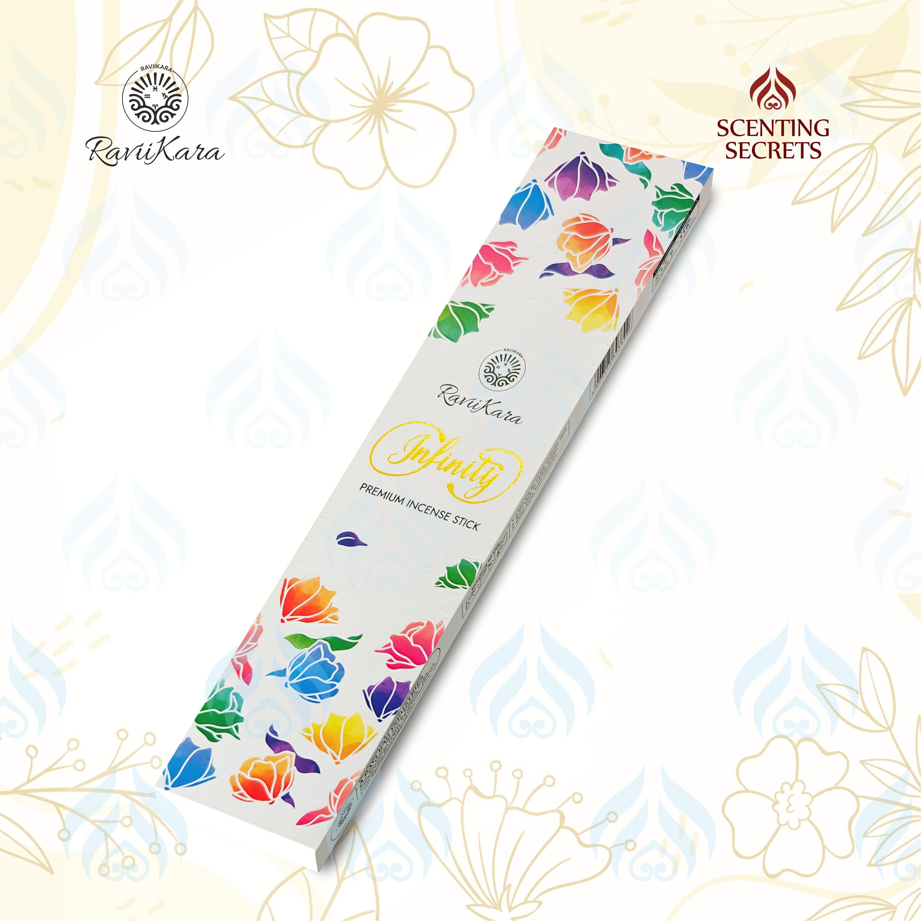 Infinity Premium incense sticks by Raviikara
