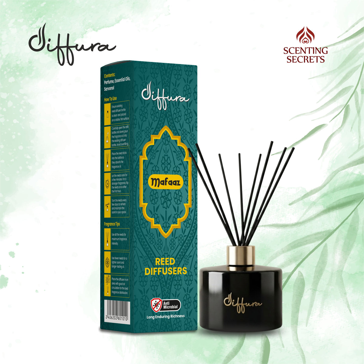 Diffura | Mafaz | Reed diffusers