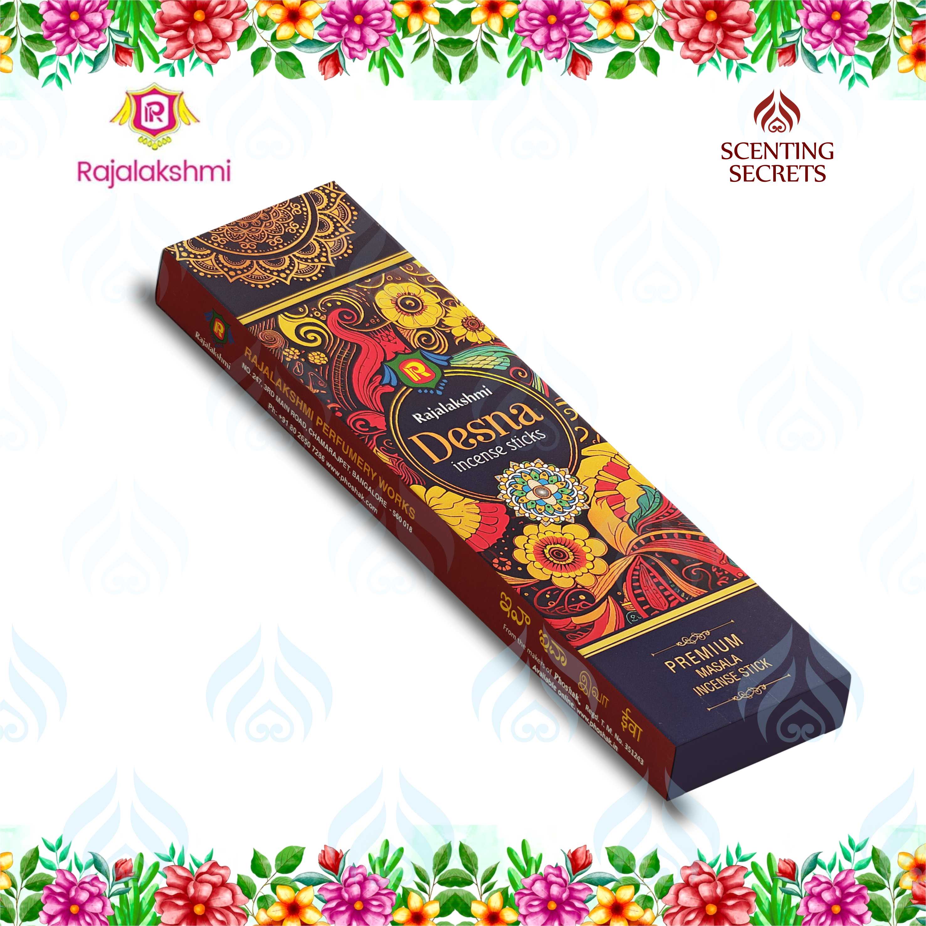 Desna Incense sticks by Rajalakshmi perfumery works