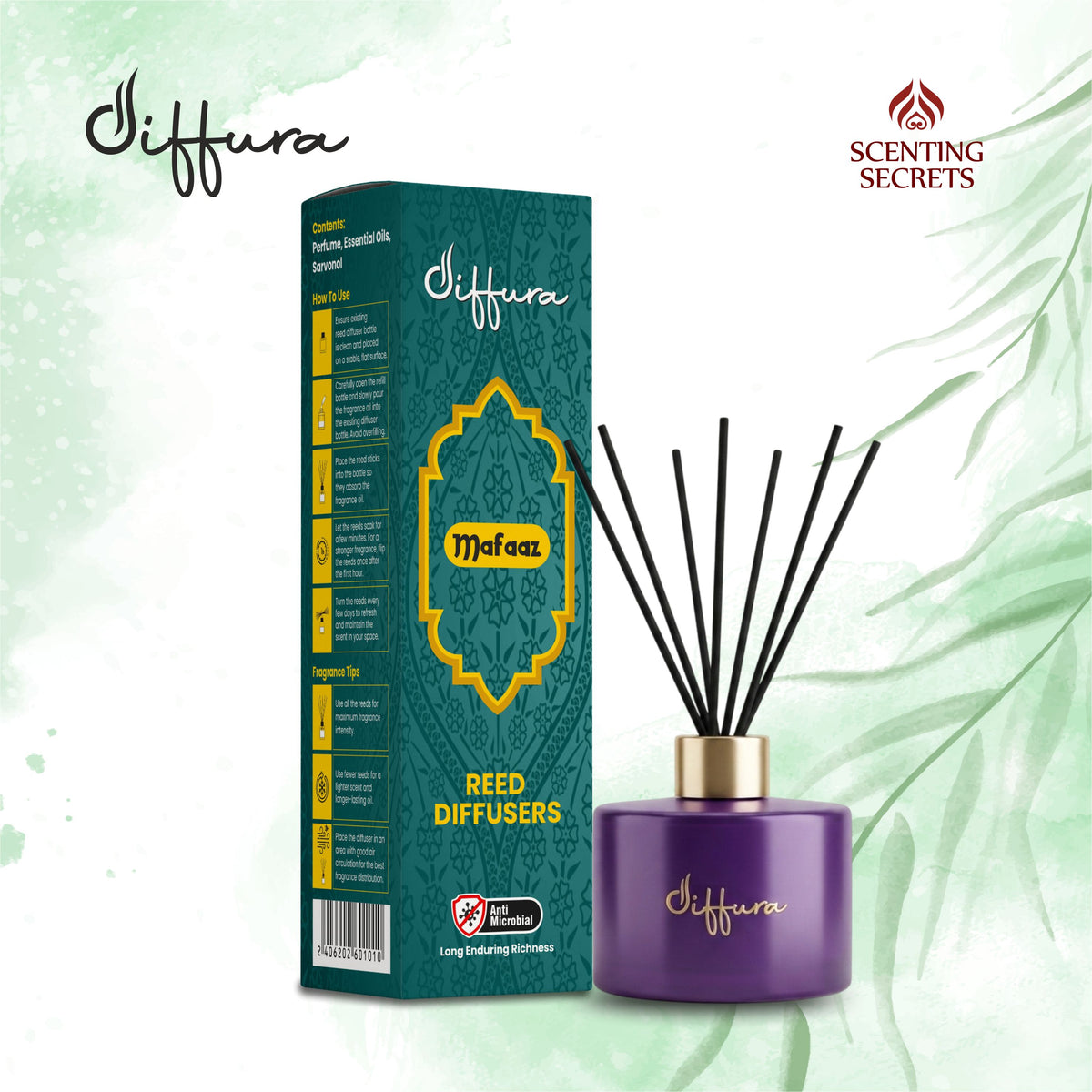 Diffura | Mafaz | Reed diffusers