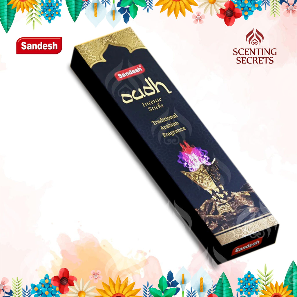 Oudh - Extra Long Incense sticks by Sandesh Agarbathi Co