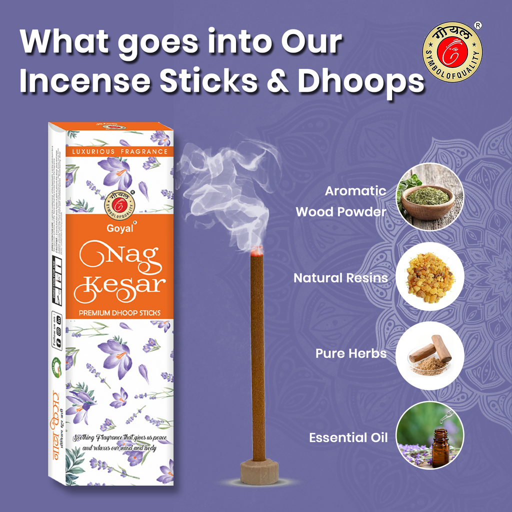 Goyal Agarbatti Udyog | Nag Kesar | Premium dhoop sticks