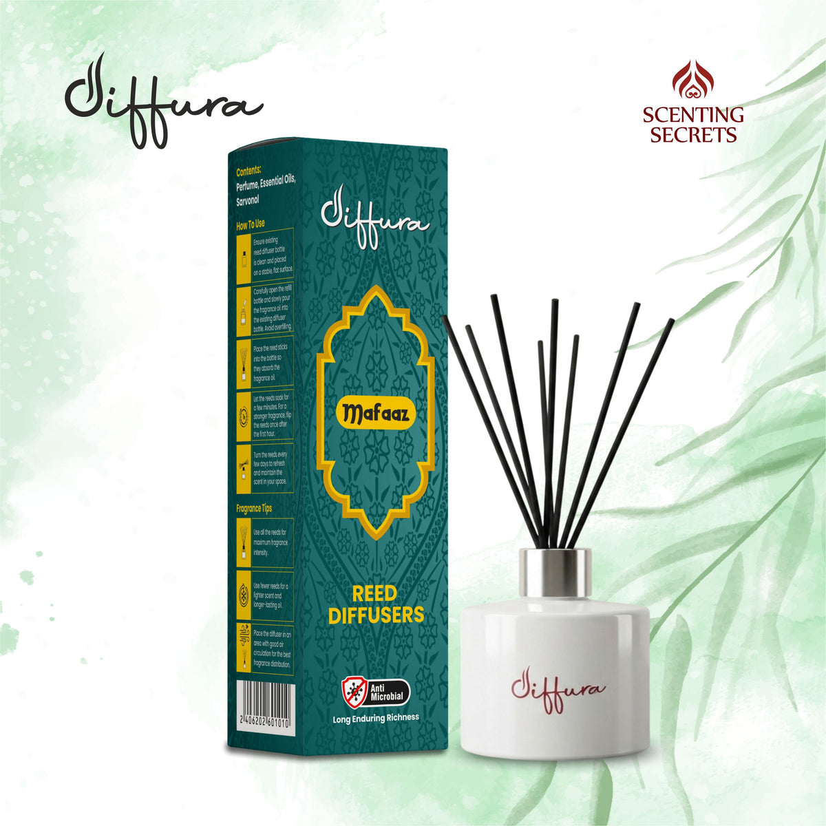 Diffura | Mafaz | Reed diffusers