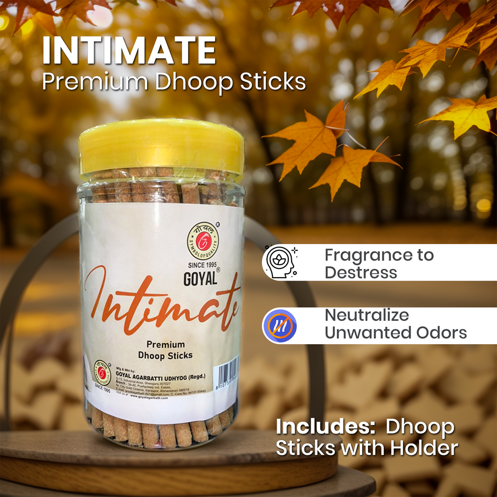 Intimate : Premium Dhoop sticks by Goyal Agarbatti Udyog