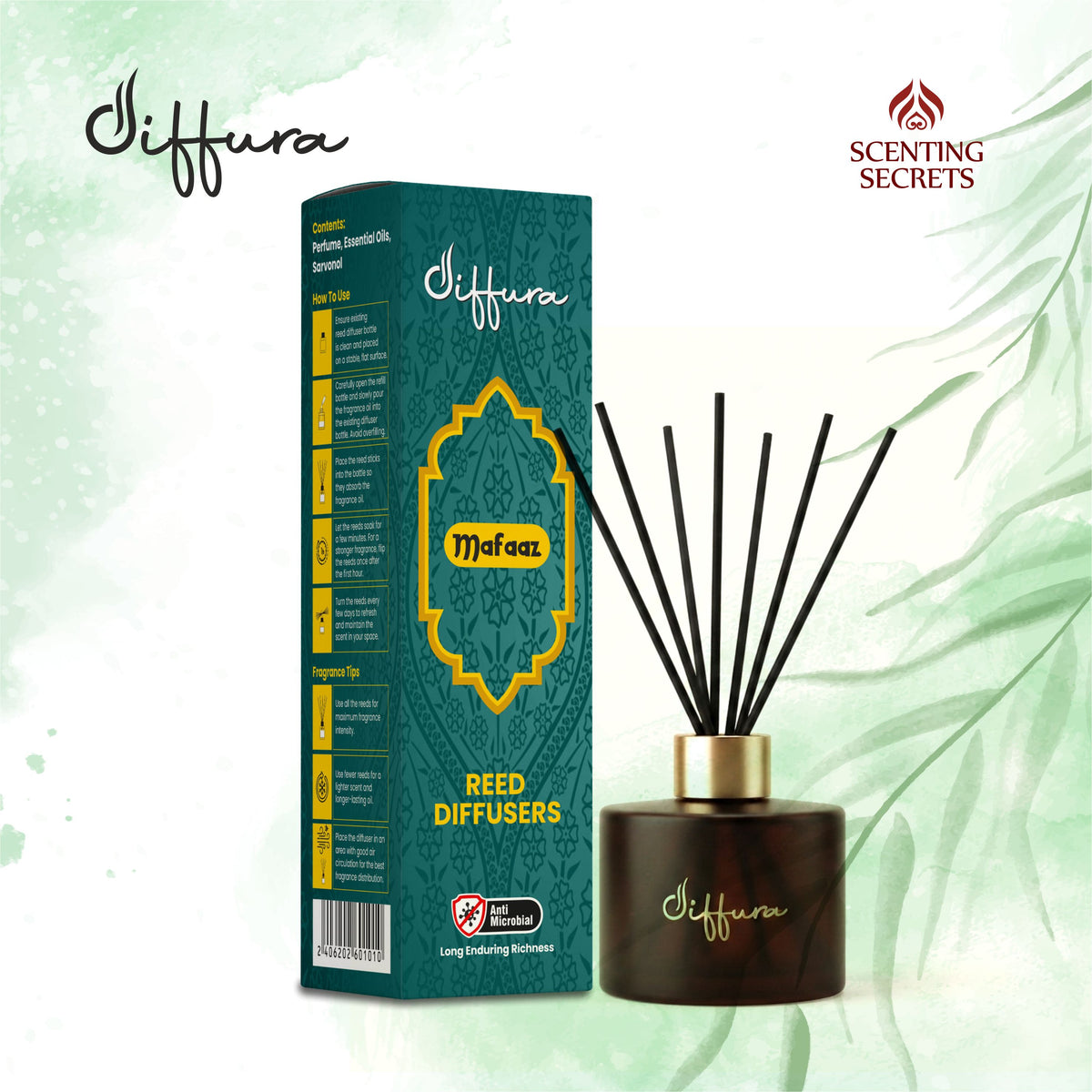 Diffura | Mafaz | Reed diffusers
