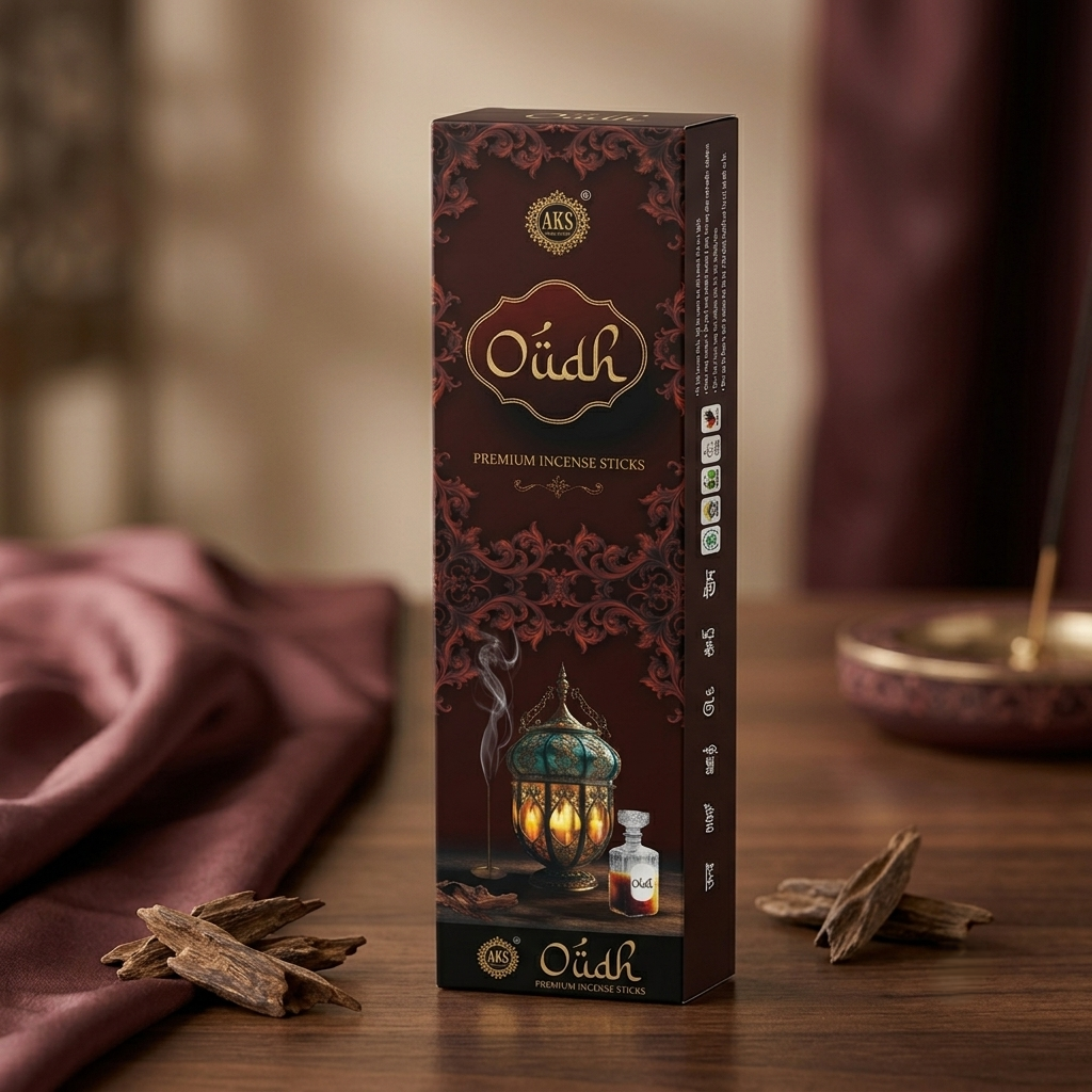 Oudh |  A K S fragrance | Luxury Incense sticks