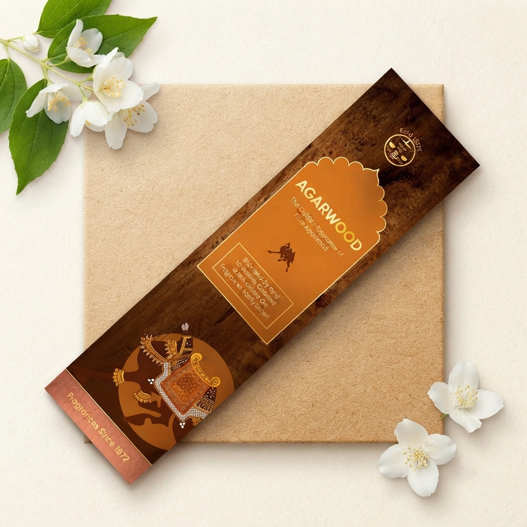 Agarwood premium Incense sticks by Damodardas Bhagwandas Sugandhi