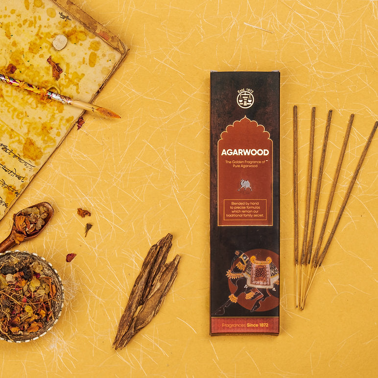 Agarwood premium Incense sticks by Damodardas Bhagwandas Sugandhi