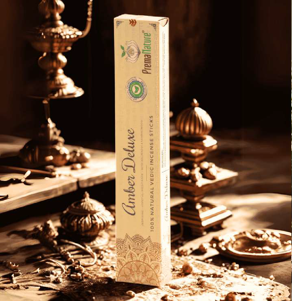 Amber deluxe - Incense sticks by PremaNature
