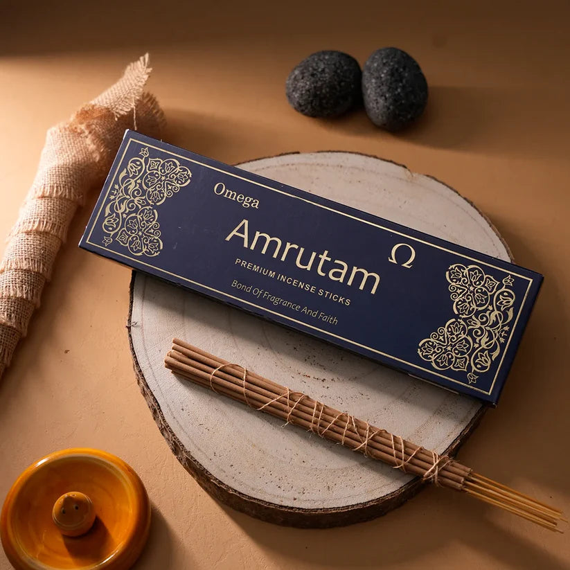 Amrutam Premium incense sticks by Omega Incense