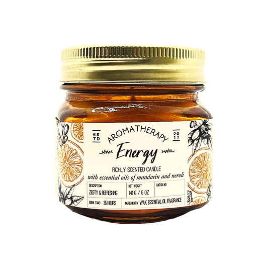 Energy - Aromatherapy Candle Jars from Veda & Co
