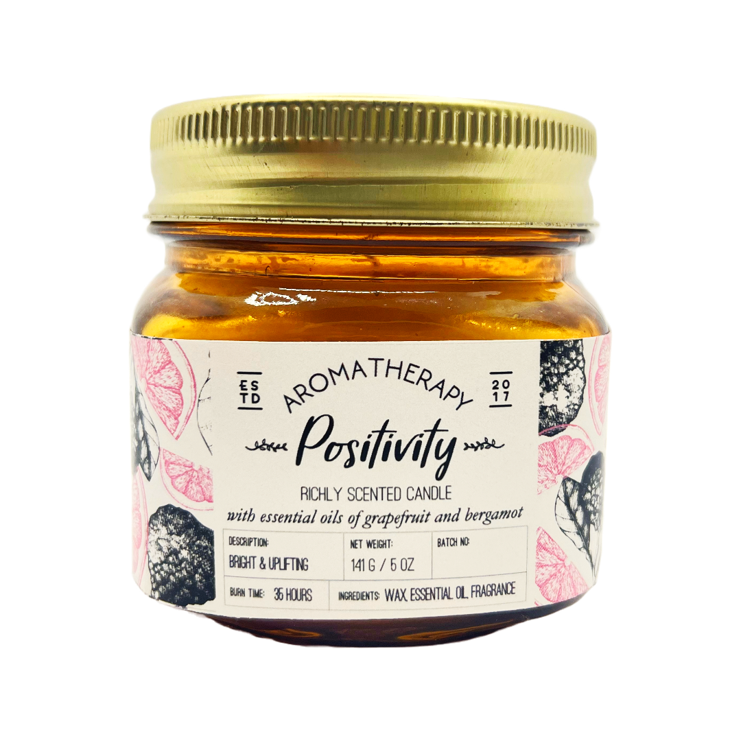 Positivity - Aromatherapy Candle Jars from Veda & Co