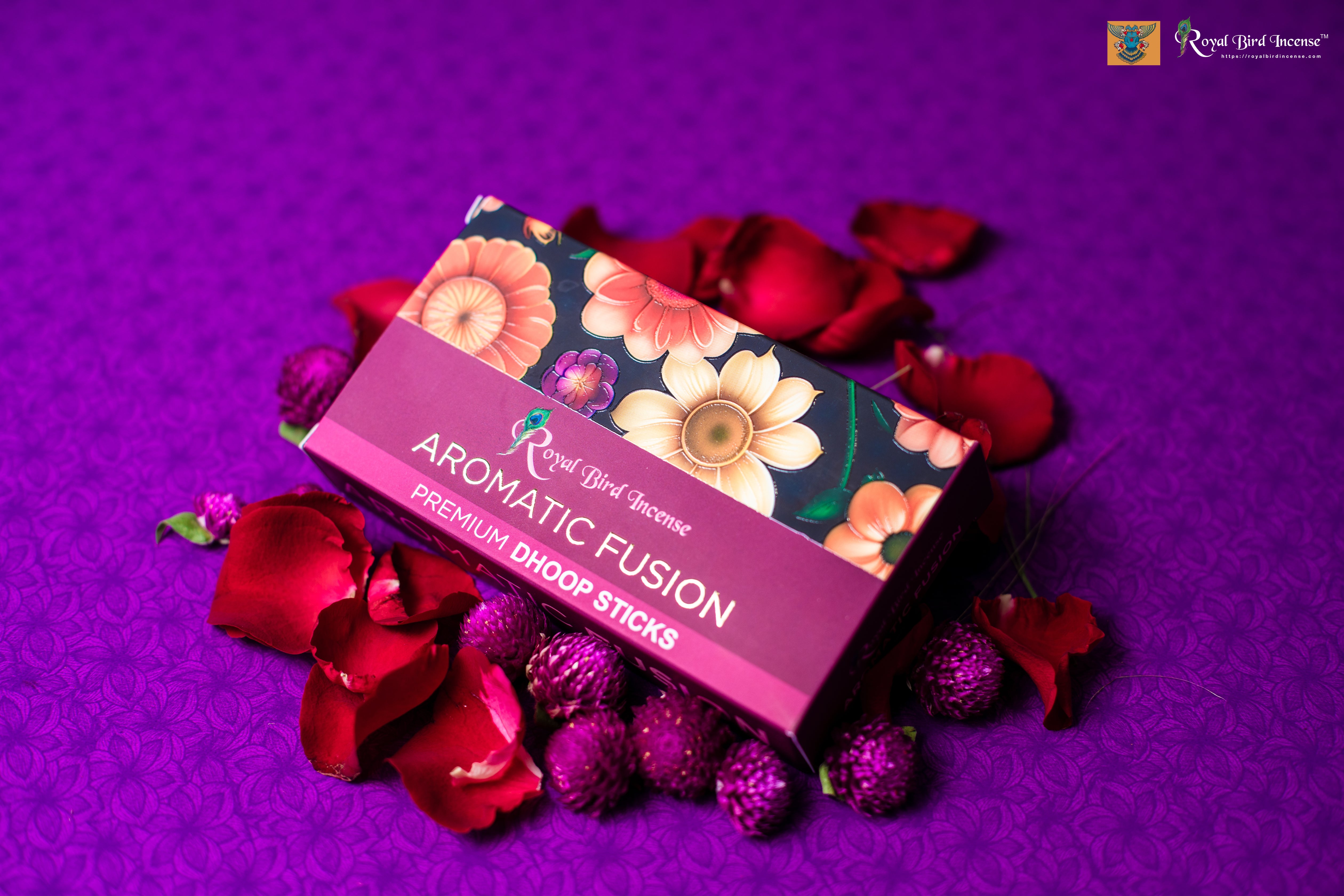 Aromatic Fusion Premium Dhoop sticks by Royal Bird incense