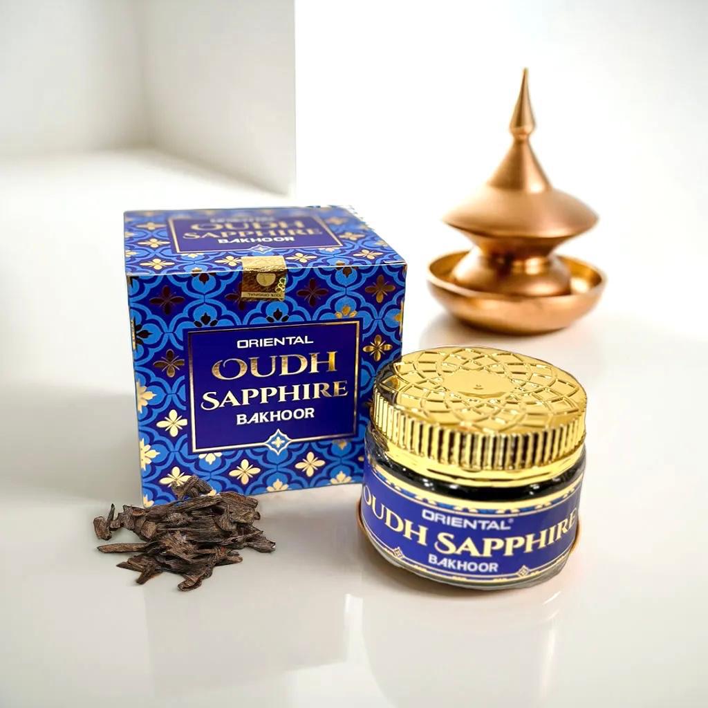 Oudh Sapphire Luxury Bakhoor by Oriental