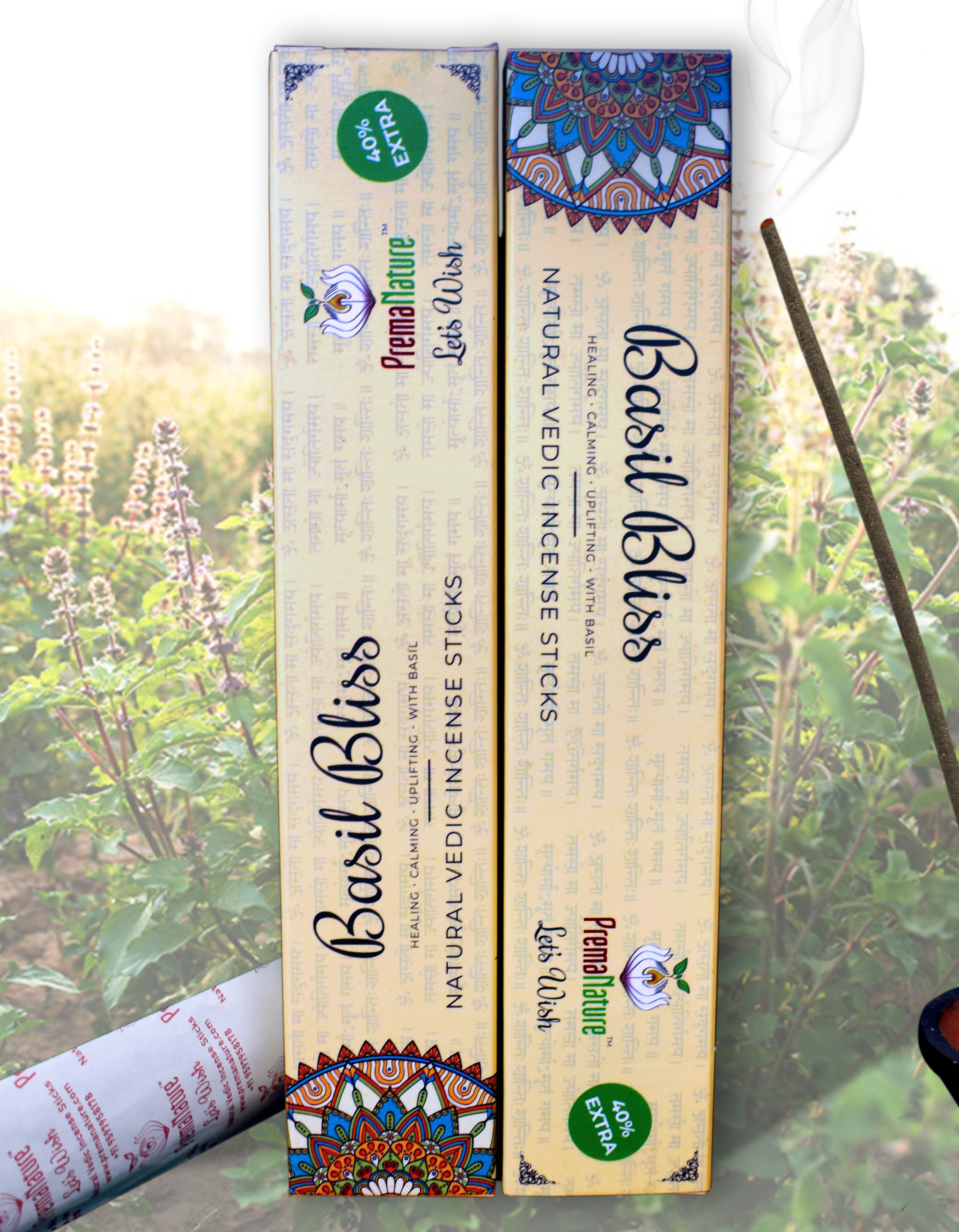 Basil Bliss - Incense sticks by PremaNature