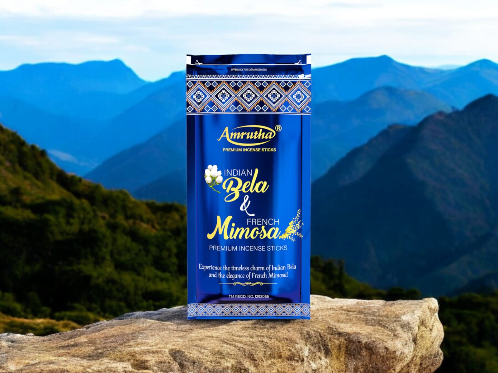 Amrutha Aromatics | Indian Bela & French Mimosa Premium Incense Sticks