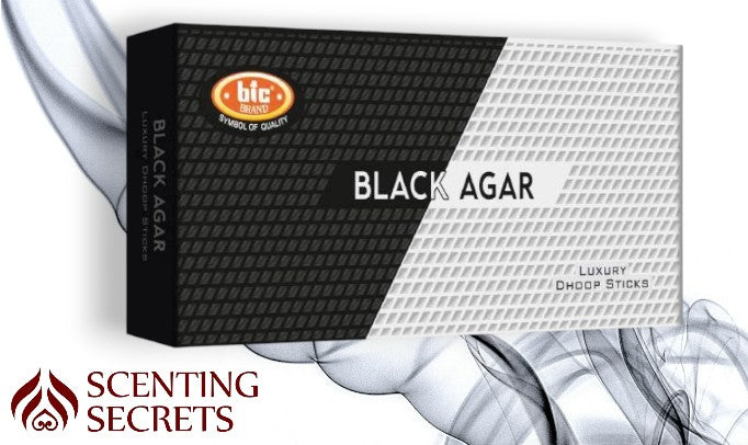 Black Agar Luxury Dhoop sticks  by BIC Panchavati