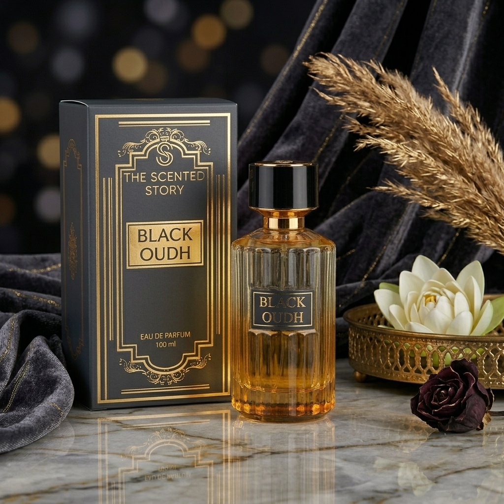 Black Oudh | Eau De Parfum | Luxury Perfumes by The Scented Story