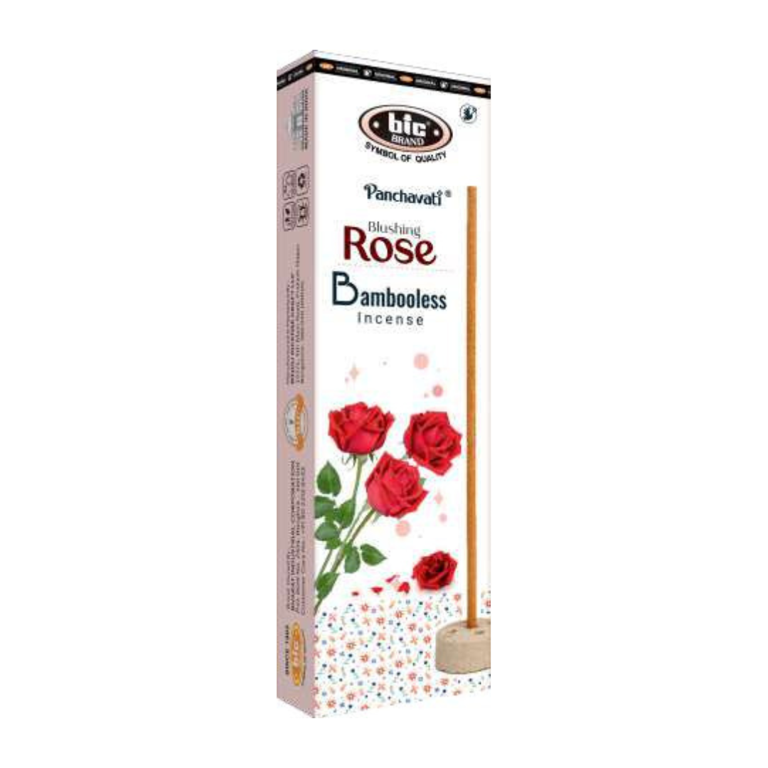 Blushing Rose Bambooless Incense sticks by BIC Panchavati
