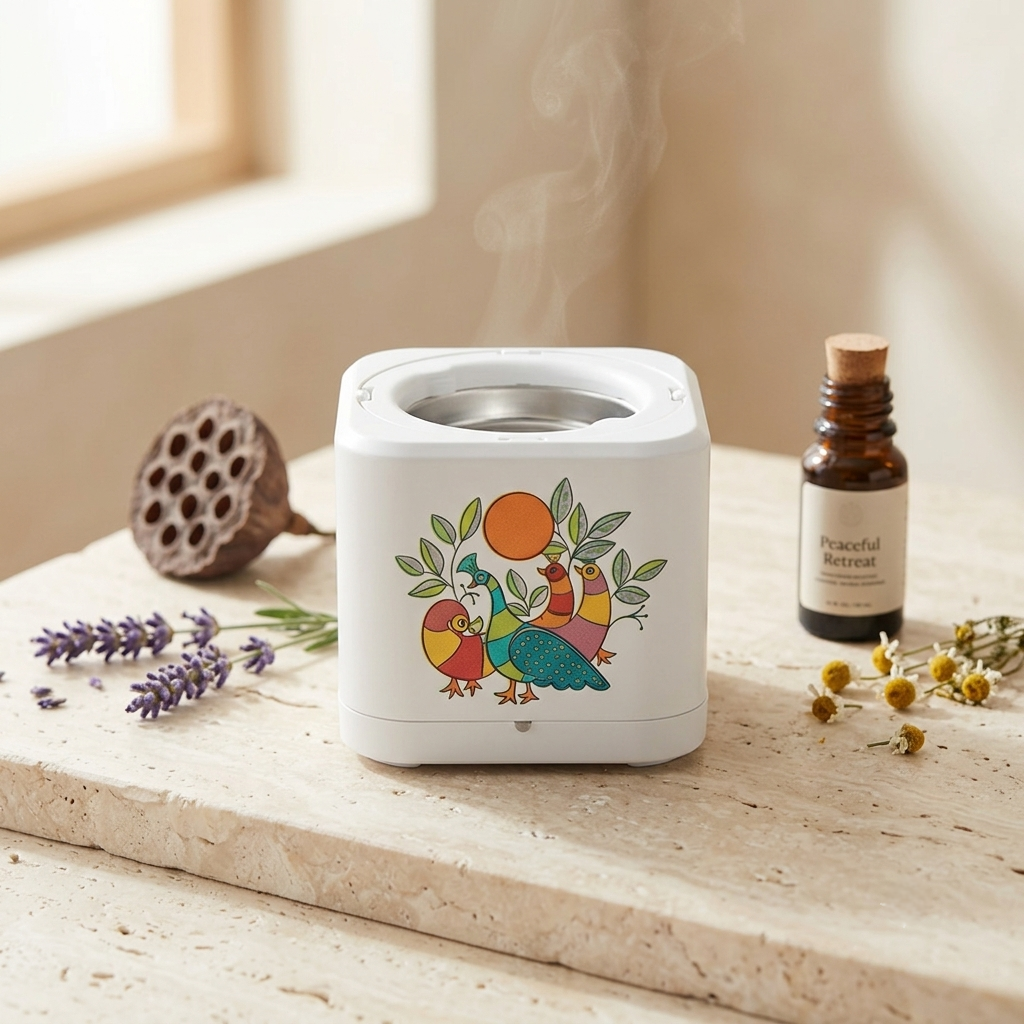 Birds Design | Electric incense burner | Kapoor Dani