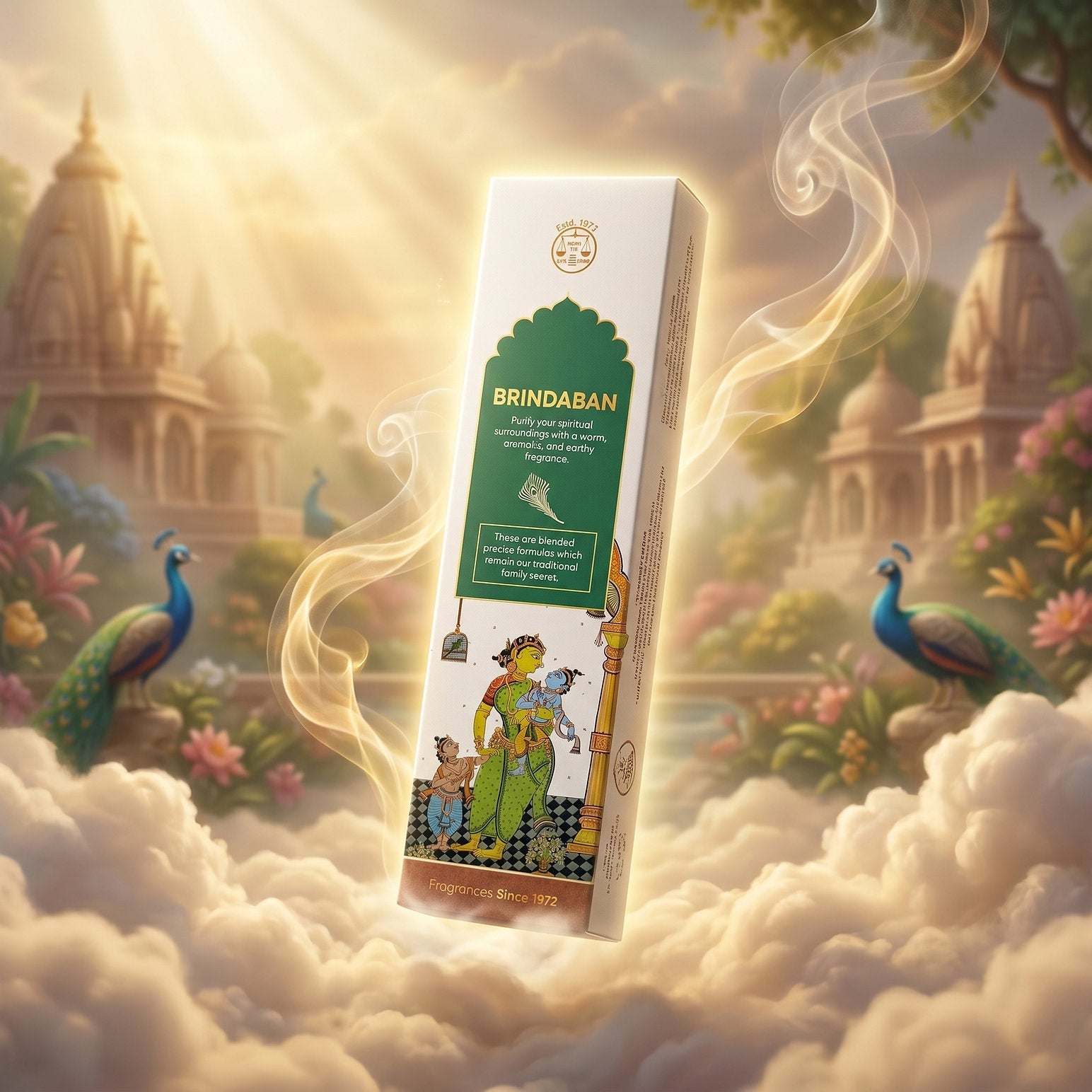 Brindaban premium Incense sticks by Damodardas Bhagwandas Sugandhi