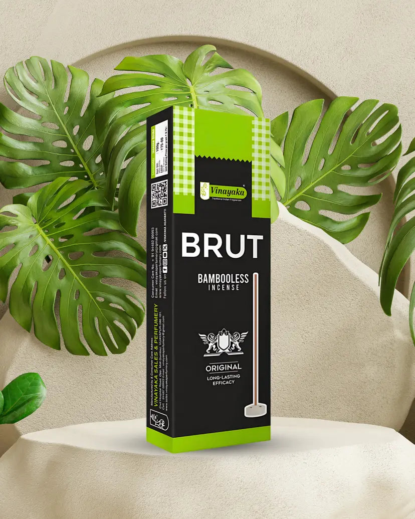 Brut Bambooless Incense by Vinayaka