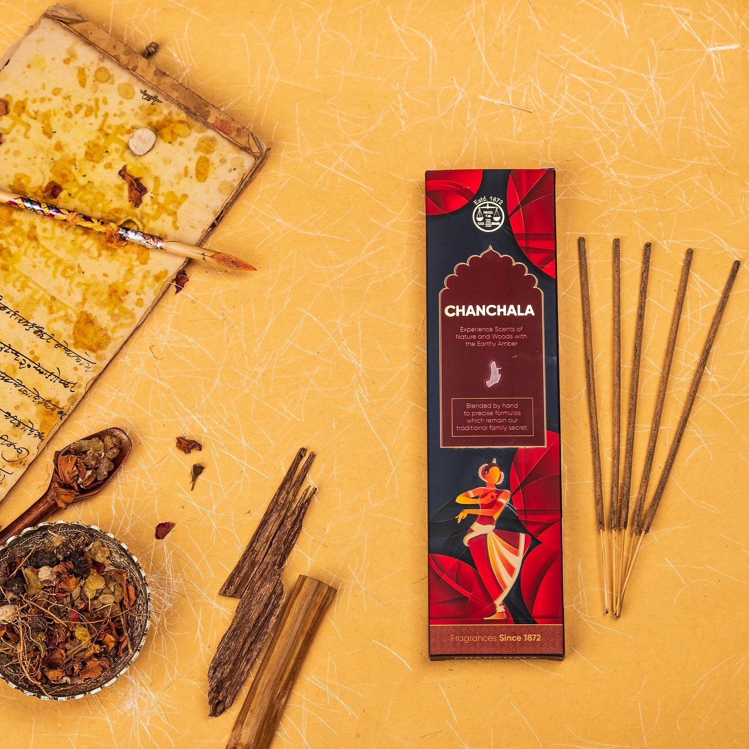 Chanchala premium Incense sticks by Damodardas Bhagwandas Sugandhi