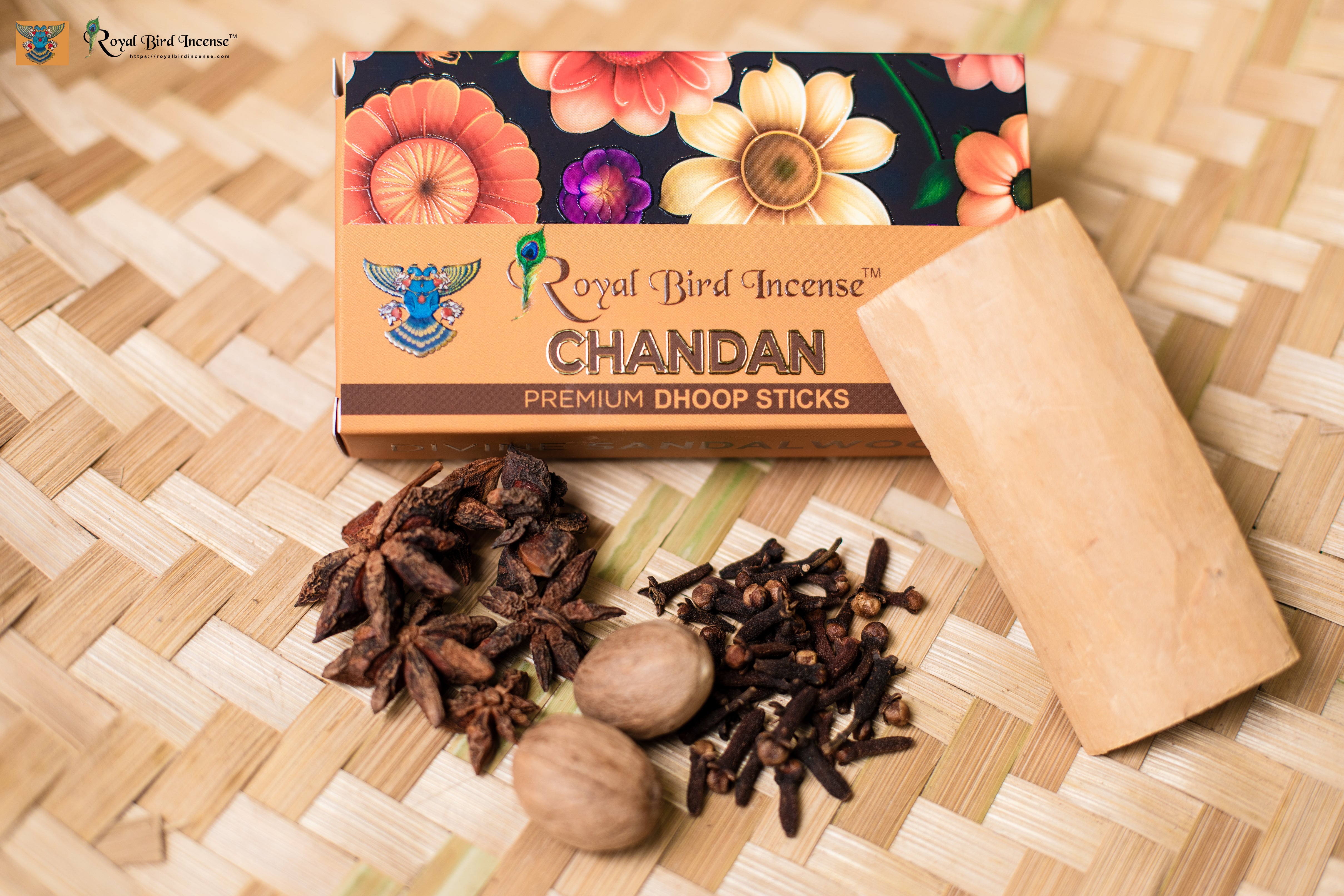Chandan Dhoop sticks by Royal Bird incense