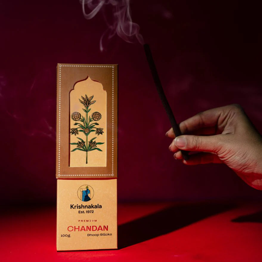 Premium Chandan Luxury Dhoop sticks by KrishnaKala