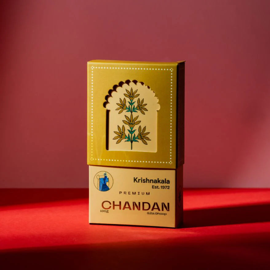 Premium Chandan Luxury wet dhoop by KrishnaKala Wellness