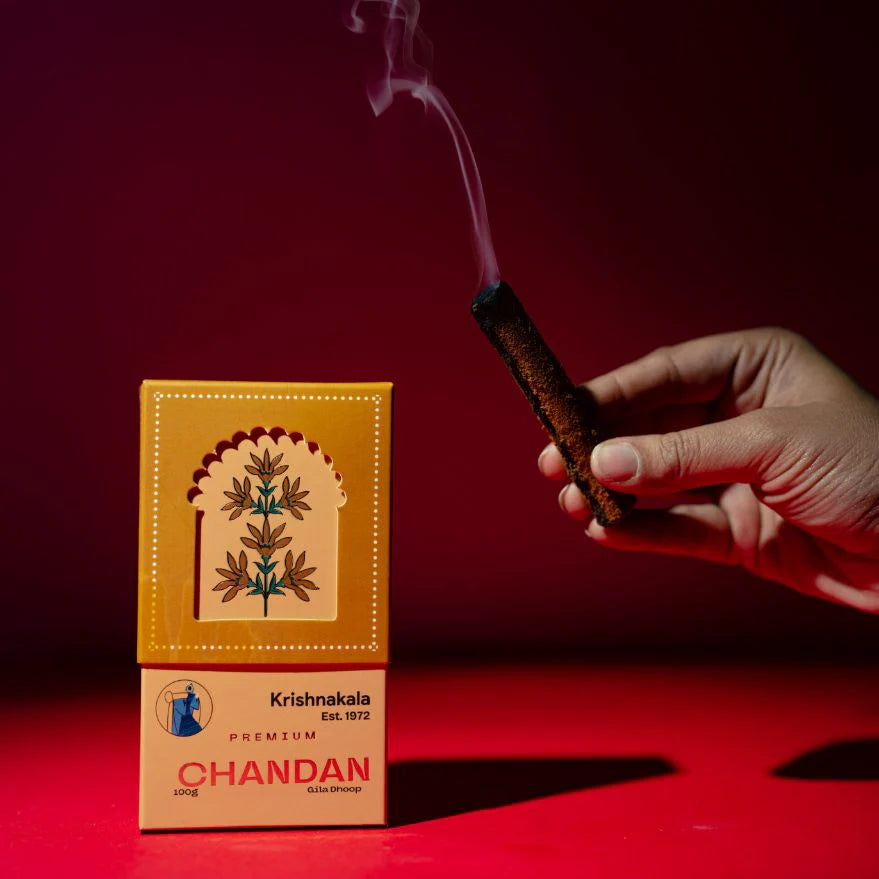 Premium Chandan Luxury wet dhoop by KrishnaKala Wellness
