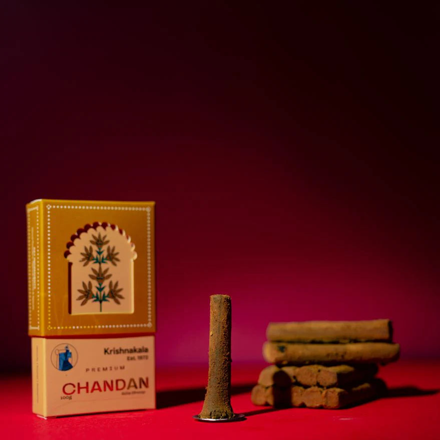 Premium Chandan Luxury wet dhoop by KrishnaKala Wellness