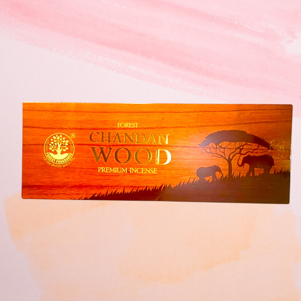 Forest Chandan Wood Premium Incense Sticks by Forest Fragrance