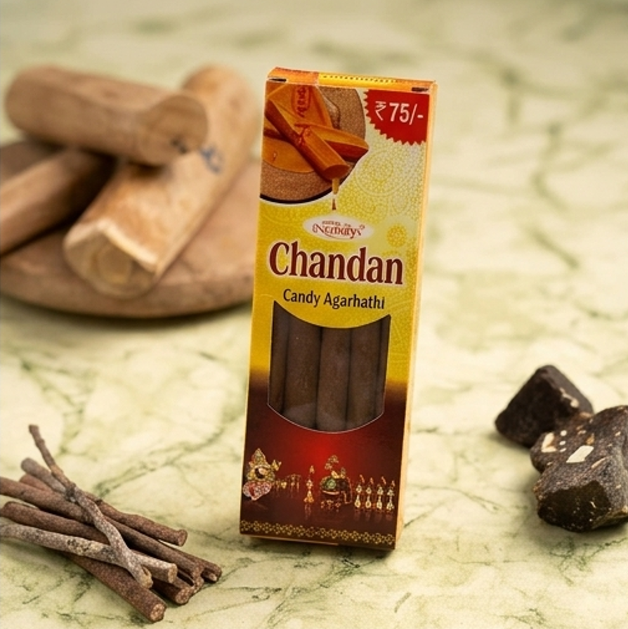 Chandan Candy incense dhoop sticks by Misbah fragrances
